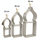 Ramadan Metal Stand Set - 3 Pcs